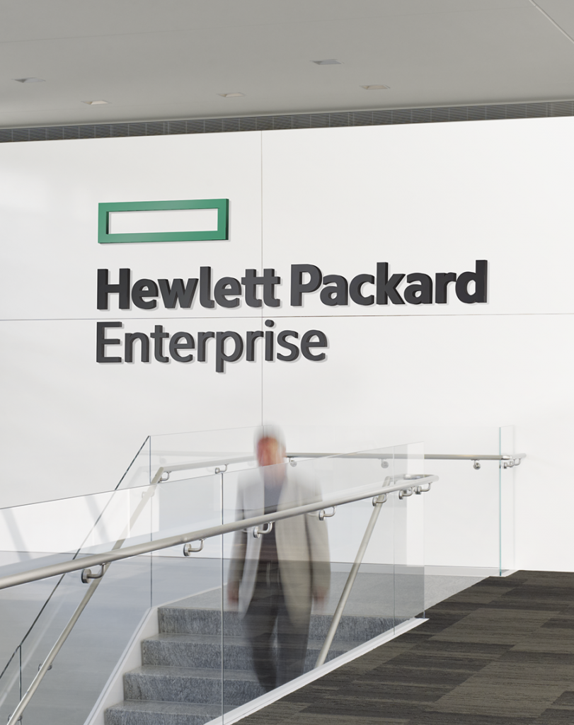 to the new Hewlett Packard Enterprise