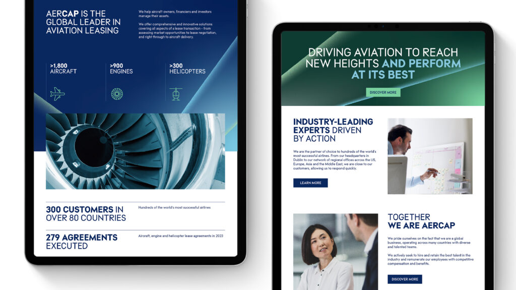 AerCap Brand Case Study | Taking Global Aviation Leasing to New Heights